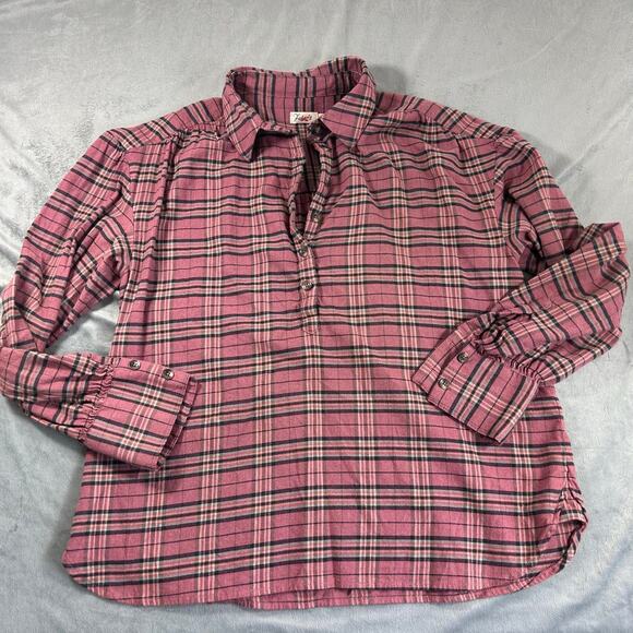 Faherty Olli Button Down Top  Mountain Plaid size XS - Picture 1 of 10